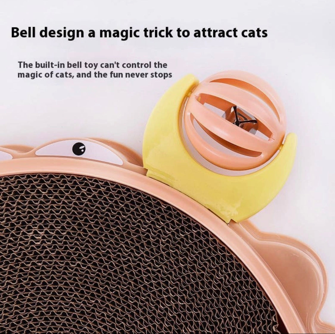 Crab-Shaped Cat Scratcher